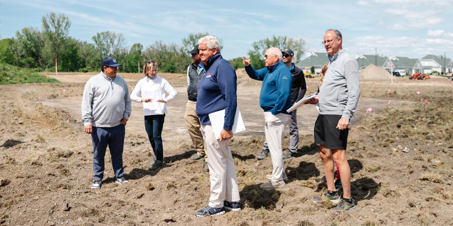 Harbor Shores Breaks Ground on Wee Course with Colin Montgomerie